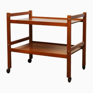 Dänischer Vintage Servierwagen aus Teak von Spottrup, 1970er