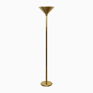 Brass Uplight Floor Lamp by Franklite, 1980s
