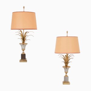 Medicis Lamps in the style of Maison Jansen, 1980s, Set of 2