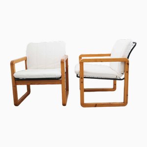 Fauteuil en Fil de Fer par Knut & Marianne Hagberg pour Ikea, 1982