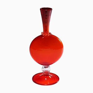 Glass Vase by Vittorio Zecchin for Venini, 1950s