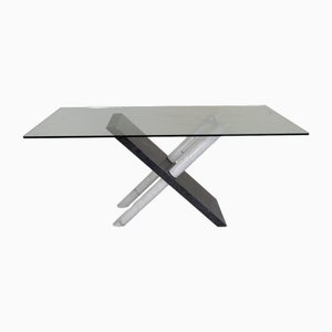 Marble and Glass Dining Table, Cattelan, 1980s