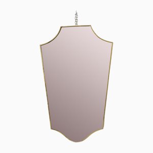 Mirror with Brass Frame, 1950s