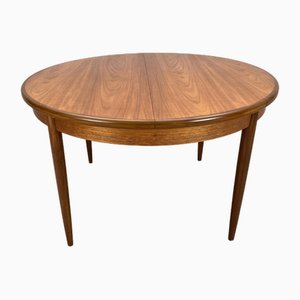 Round Extendable Dining Table by Victor Wilkins for G-Plan, 1960s