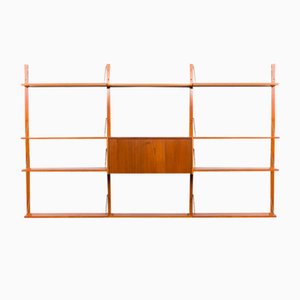 Console Murale Scandinave Mid-Century par Poul Cadovius, 1960s