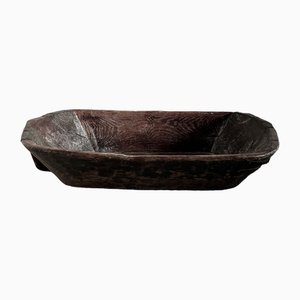 Large Antique Wooden Bowl