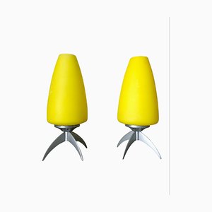 Vintage Pop Art Table Lamps from Massive, Set of 2