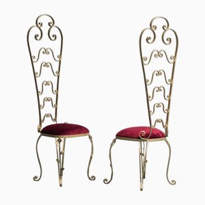 Chiavarine Chairs by Pierluigi Colli, 1960s, Set of 2
