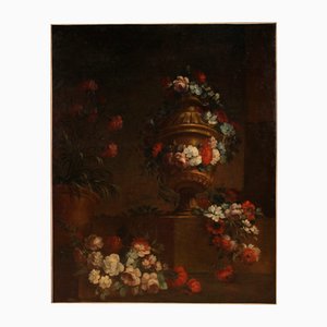 Italian Artist, Large Still Life, 1730, Oil on Canvas