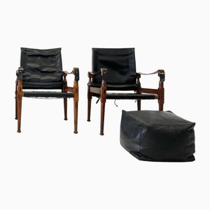 Lounge Chairs from Hayat & Brothers, Pakistan, 1970s, Set of 3