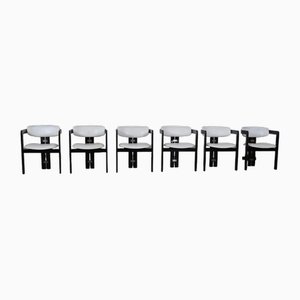 Pamplona Chairs by Augusto Savini for Pozzi, Italy, 1965, Set of 6