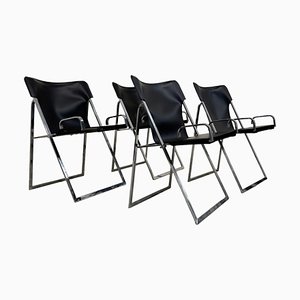 Chairs by Marcello Cuneo for Amar, 1970s, Set of 4