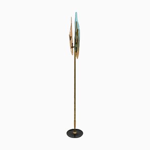 Lámpara Dahlia de Max Ingrand para Fontana Arte, años 50