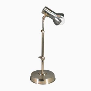 Französische Art Deco Anglepoise Schreibtischlampe aus Chrom, 1930er