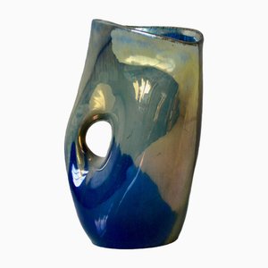 Vase aus Flammé Sandstein, 1950er