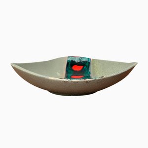 Mid-Century West German Pottery WGP Bowl from Jasba, 1960s