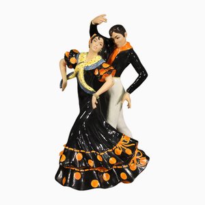 Flamenco-Tänzer, 1960, Keramikskulptur