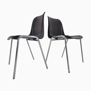 Chaises Europa Mid-Century par Helmut Starke, 1990s, Set de 2