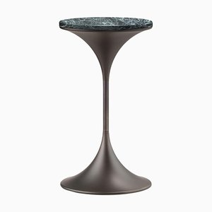 Daperly Tall Green Alps Brown Side Table by P. Rizzatto