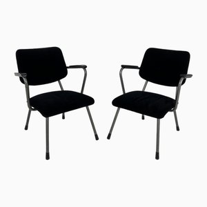 Set of R5 Desk Armchairs attributed to Willem Hendrik Gispen for Gispen, 1960s