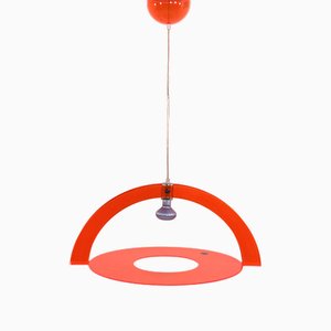 Pink Fluo Ceiling Lamp from Alt Lucialternative, 1990s