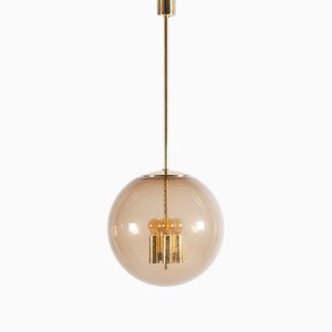 Large Globe Ceiling Light attributed to Raak Amsterdam, 1970s