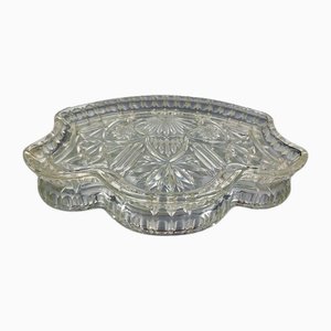 Assiette Vintage en Verre, 1960s