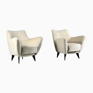 Set de Fauteuils par Guglielmo Veronesi pour ISA, Italie, 1950s
