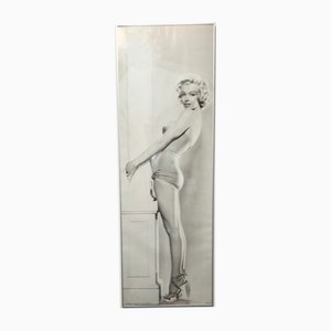 Marylin Monroe Lithograph Plaque by Roger Richman, 1980s