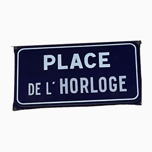 Plaque en Émail, France, 1950s