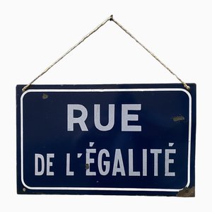 French Enamel Sign, 1950s