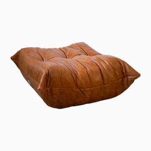 Pouf Togo in pelle di pino di Michel Ducaroy per Ligne Roset