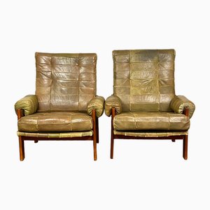 Patchwork Armchairs from Ope, Set of 2