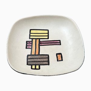 Mid-Century West German Pottery WGP Bowl, 1960s