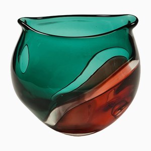 Vase der Carnival Serie von Archimede Seguso, 1980er