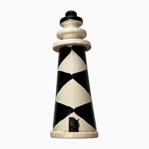Vintage Cape Lookout Lighthouse Deco Object