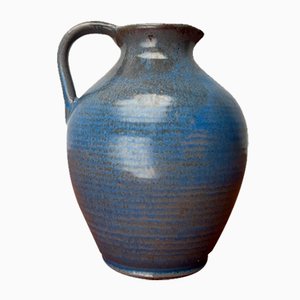 Deutsche Art Deco Studio Pottery Karaffe Vase von Kurt Feuerriegel