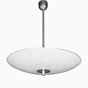 Mid-Century Brussels World Expo 1958 Pendant Lamp in Glass