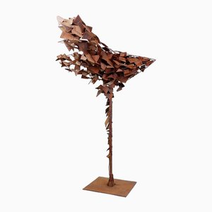 Large Rusted Sculpture, 2000s, Metal