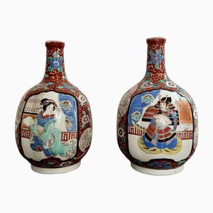 Antike japanische Vasen in Imari-Form, 1900er, 2er Set