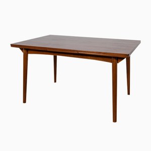 Ausziehbarer dänischer Mid-Century Esstisch aus Teak, 1960er