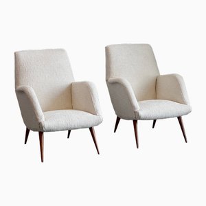 Model 806 Armchairs by Carlo De Carli for Cassina, 1950s, Set of 2