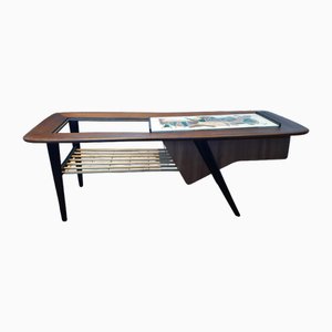 Mid-Century Coffee Table by Alfred Hendrickx for Belform, 1958