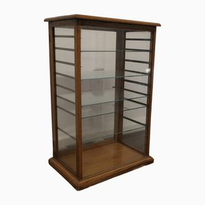 Arts and Crafts Counter Top Shop Display Cabinet