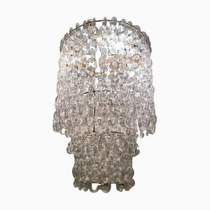 Murano Glass Chandelier from Fratelli Toso, 1960s