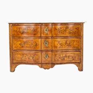 18th Century French Serpentine Fronted Commode