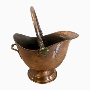 Coppa del carbone Giorgio III in rame, metà XIX secolo