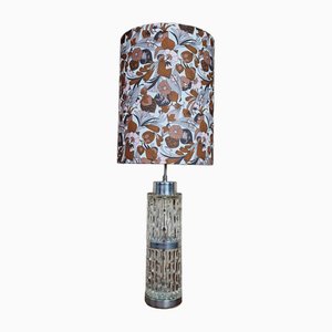 Crystal Glass Table Lamp from Doria Leuchten, 1960s