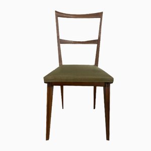 Dining Chairs in Walnut, 1960s, Set of 6