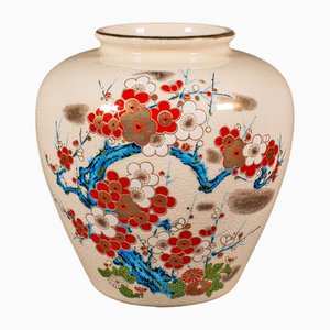 Petit Vase Vintage en Céramique et Balustre, Chine, 1970s